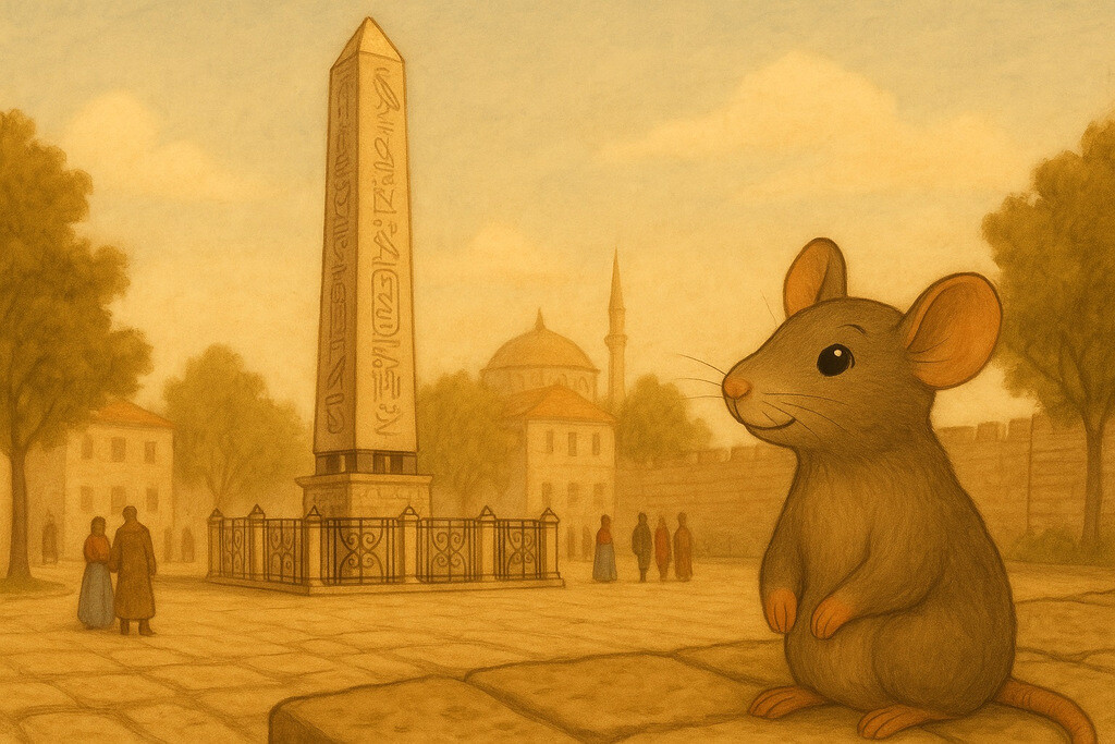 Who is Rubi the Mouse, the fable hero of the Istanbul Stories website?